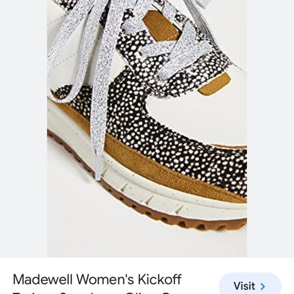 Madewell Kickoff Trainer Sneakers 6M - Picture 7 of 7